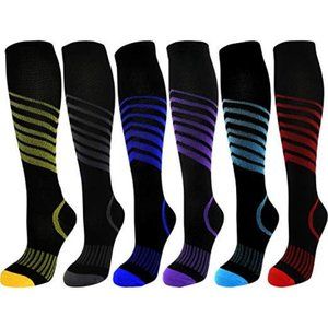 6 Pair Large/X-Large Premium Quality Colorful Mode